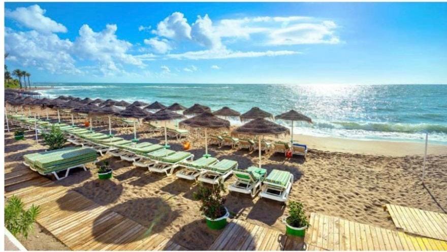Appartamento Precioso Apartamento Frente Al Mar Benalbeach Benalmádena Esterno foto